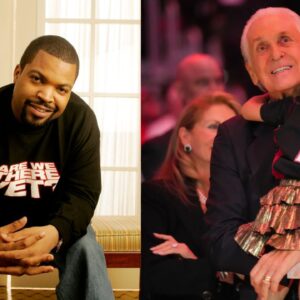 Ice Cube (L), Pat Riley (R)