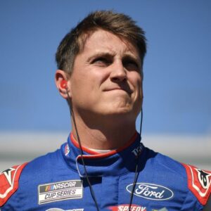NASCAR Cup Series driver Zane Smith (38) during qualifying for the Pennzoil 400 at Las Vegas Motor Speedway.