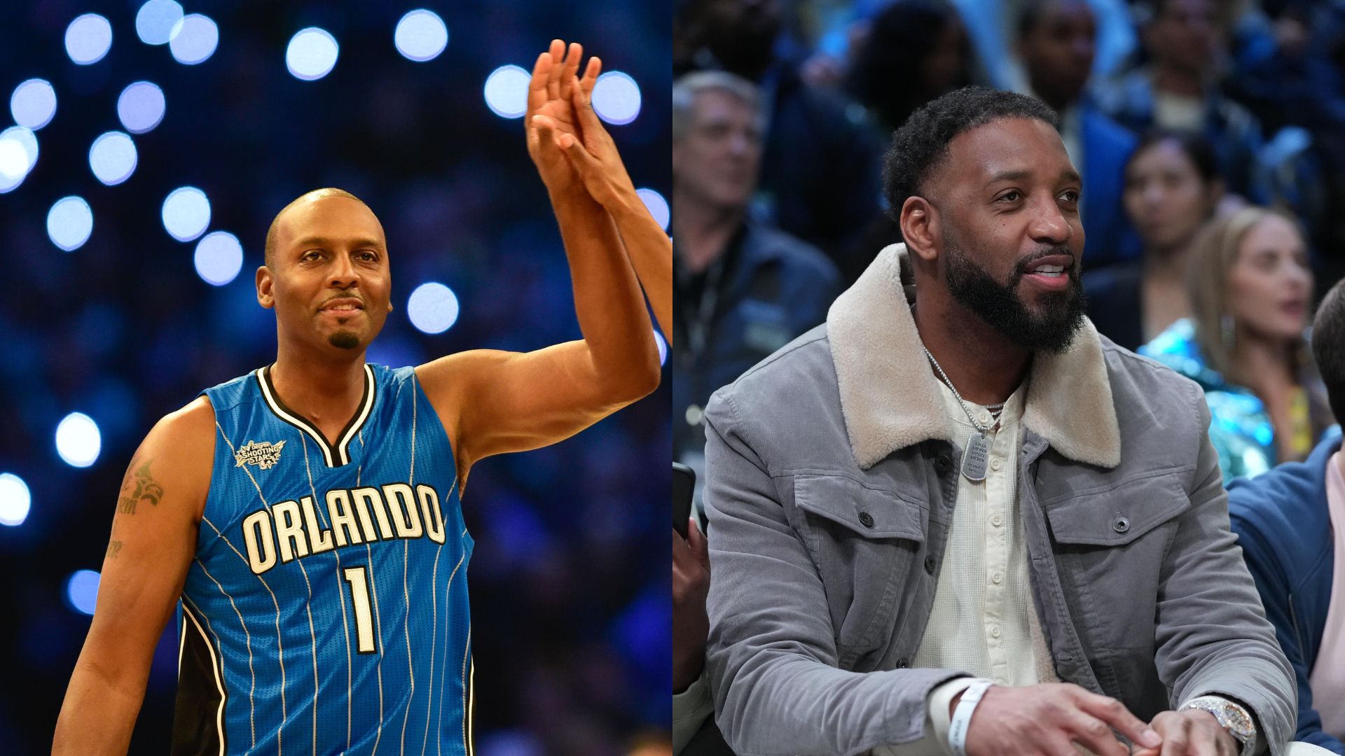 Penny Hardaway (L) and Tracy McGrady (R)