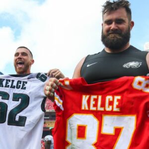 Travis and Jason Kelce