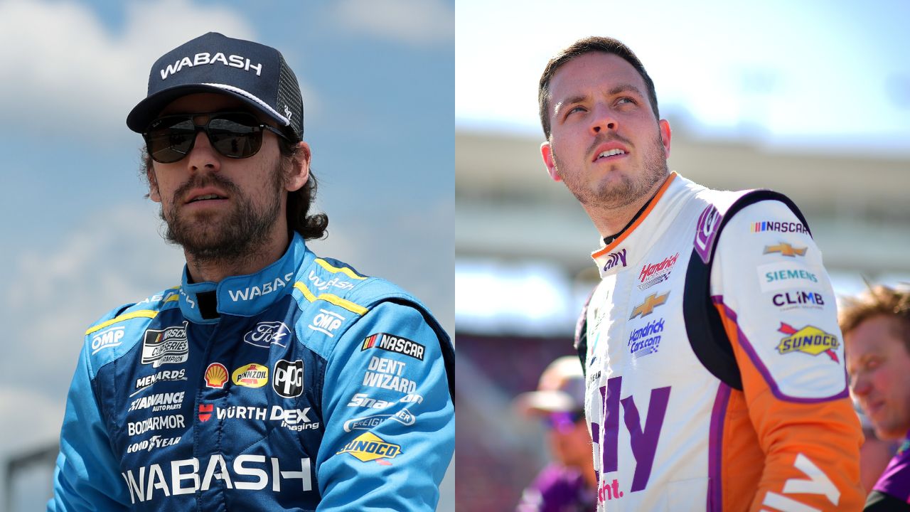 Ryan Blaney and Alex Bowman