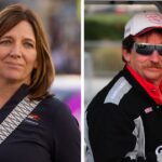 Kelley Earnhardt and Dale Earnhardt Sr.