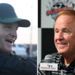 (L-R) Former NASCAR Cup Series drivers Kenny & Rusty Wallace. Credits: © Annie Rice/Caller-Times via Imagn Content Services, LLC, © Matthew OHaren-Imagn Images