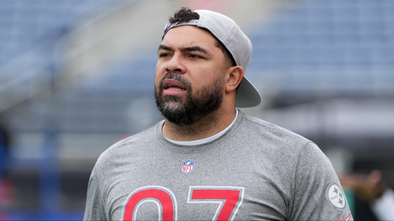 Pittsburgh Steelers lineman Cameron Heyward during AFC Practice for the Pro Bowl Games at Camping World Stadium.