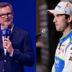 Dale Earnhardt Jr. and Daniel Suárez