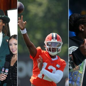 Cam Newton, Shedeur Sanders and Wale