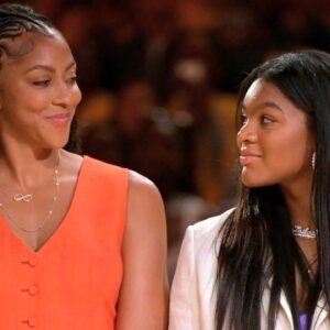 Candace Parker and daughter Lailaa