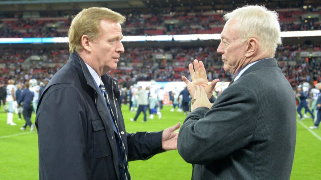 Roger Goodell and Jerry Jones