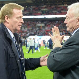 Roger Goodell and Jerry Jones