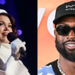 Bellamy Young (L), Dwyane Wade (R)