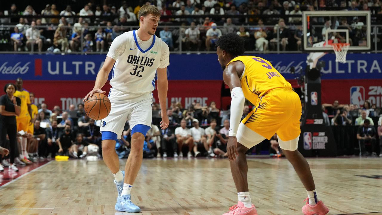 Cooper Flagg and Bronny James, Summer League