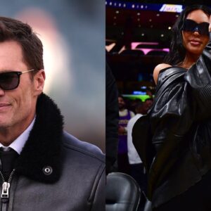 Tom Brady and Kim Kardashian