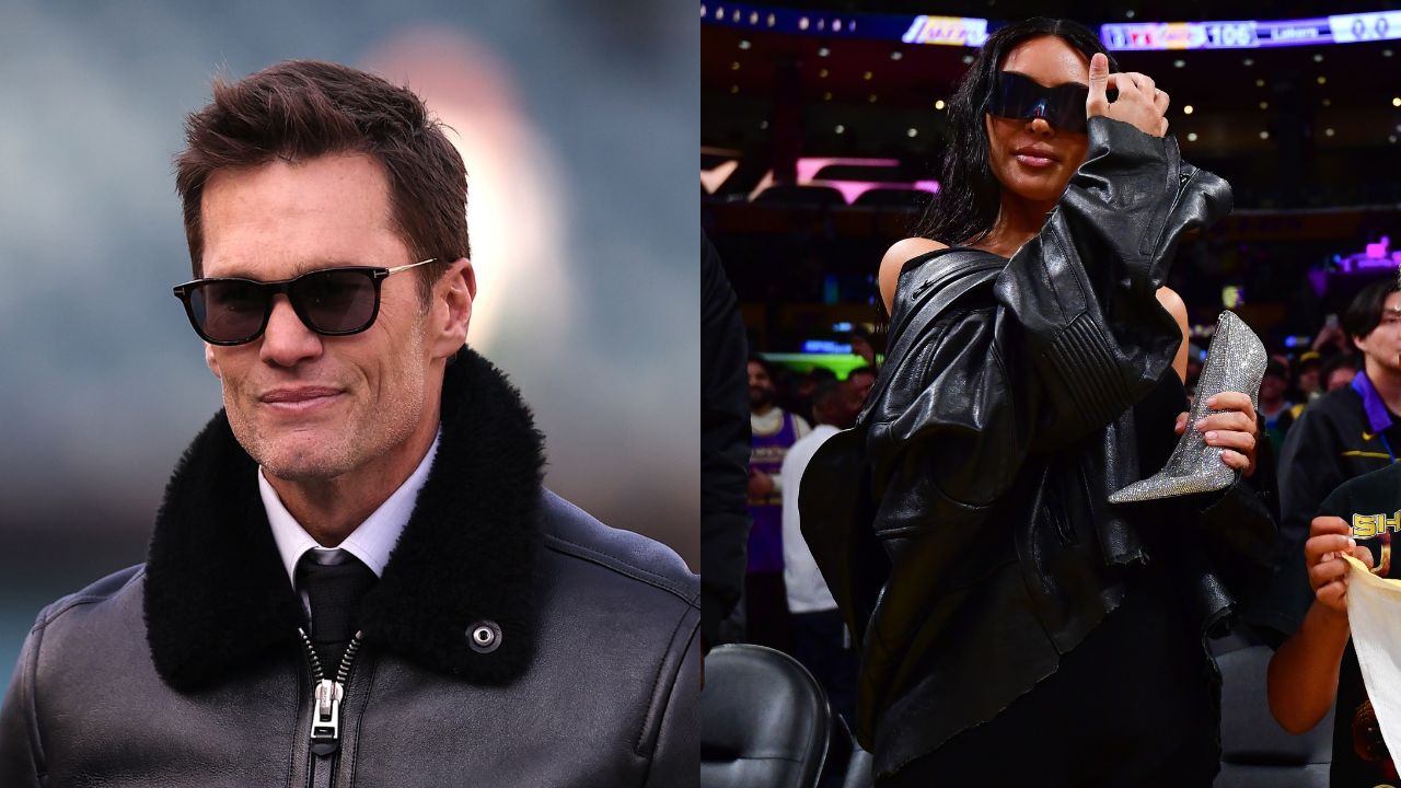 Tom Brady and Kim Kardashian