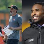 Shedeur Sanders, Browns HC Kevin Stefanski, EJ Manuel