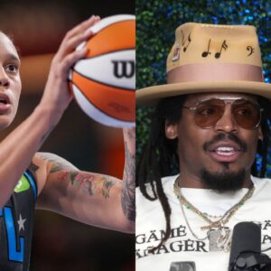 Brittney Griner and Cam Newton