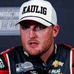 NASCAR Cup Series driver Ty Dillon (10) during Daytona 500 media day at Daytona International Speedway.