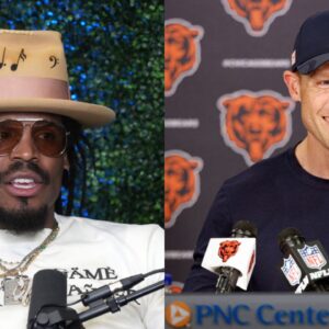 Cam Newton and Ben Johnson