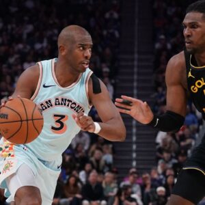 Chris Paul, Spurs v Warriors