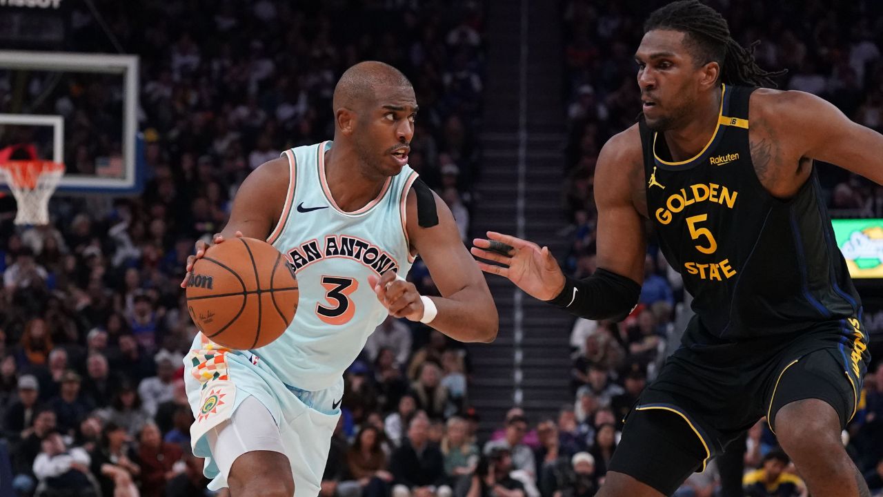 Chris Paul, Spurs v Warriors