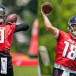 Michael Penix Jr. and Kirk Cousins