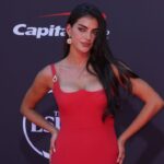 Toni Breidinger on the red carpet before the ESPYS at The Dolby Theatre.