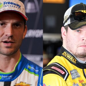 Daniel Suarez and Erik Jones