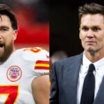 Travis Kelce, Tom Brady