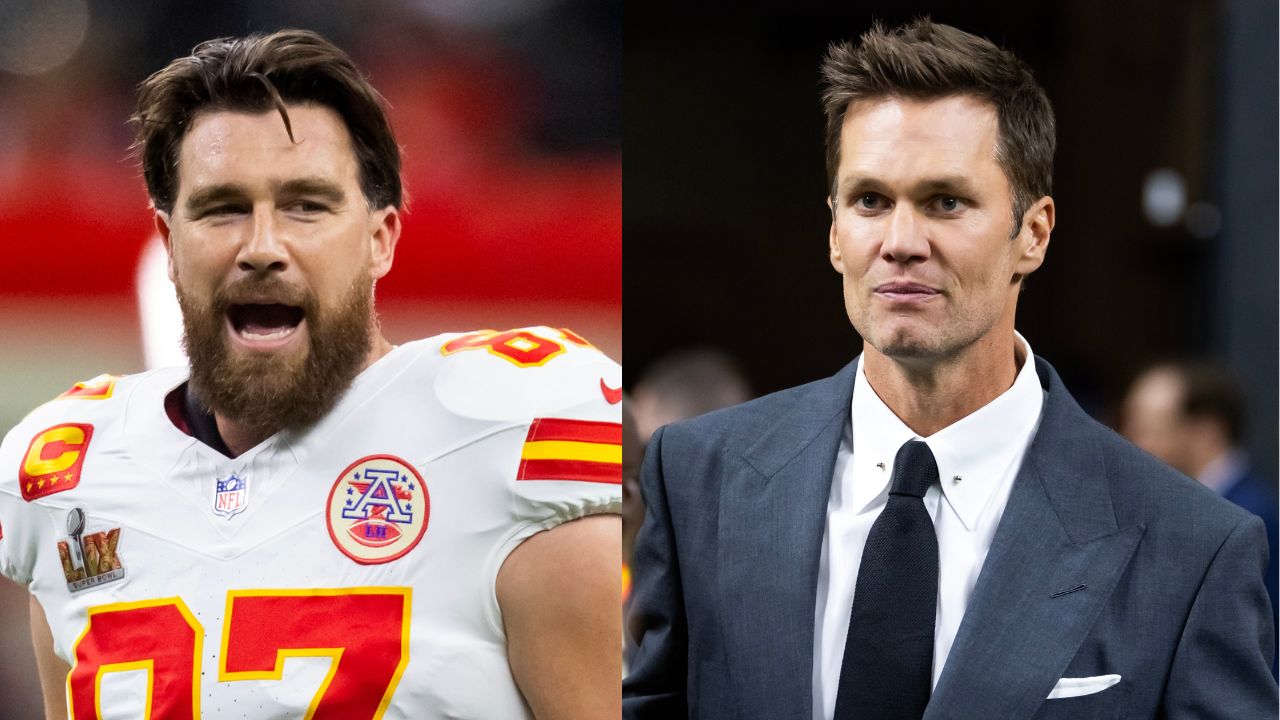 Travis Kelce, Tom Brady
