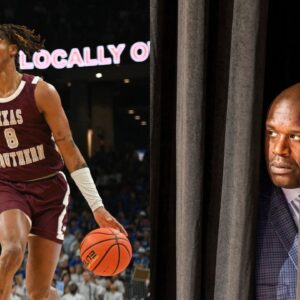 Shaqir O'Neal (L), Shaquille O'Neal (R)