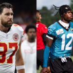 Travis Kelce and Travis Hunter