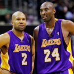 Derek Fisher and Kobe Bryant, Lakers v Wizards