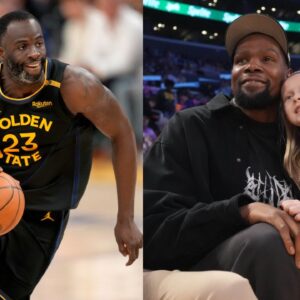 Draymond Green (L), Kevin Durant (R)