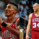 Scottie Pippen (L), Charles Barkley (R)