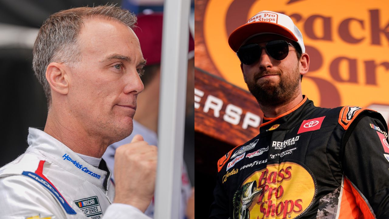 Kevin Harvick and Chase Briscoe