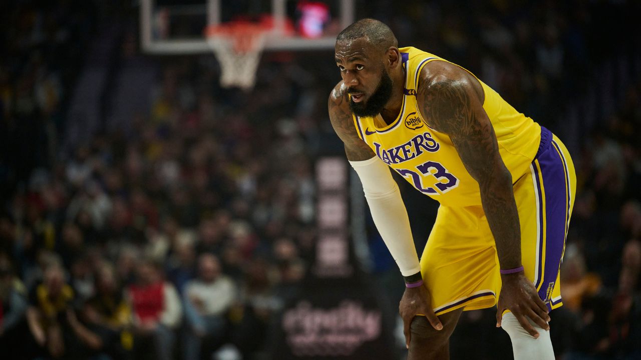LeBron James, legendary LA Laker