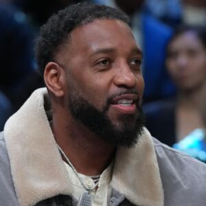 Tracy McGrady attends the 3-Point Contest during the 2023 All Star Saturday Night at Vivint Arena.