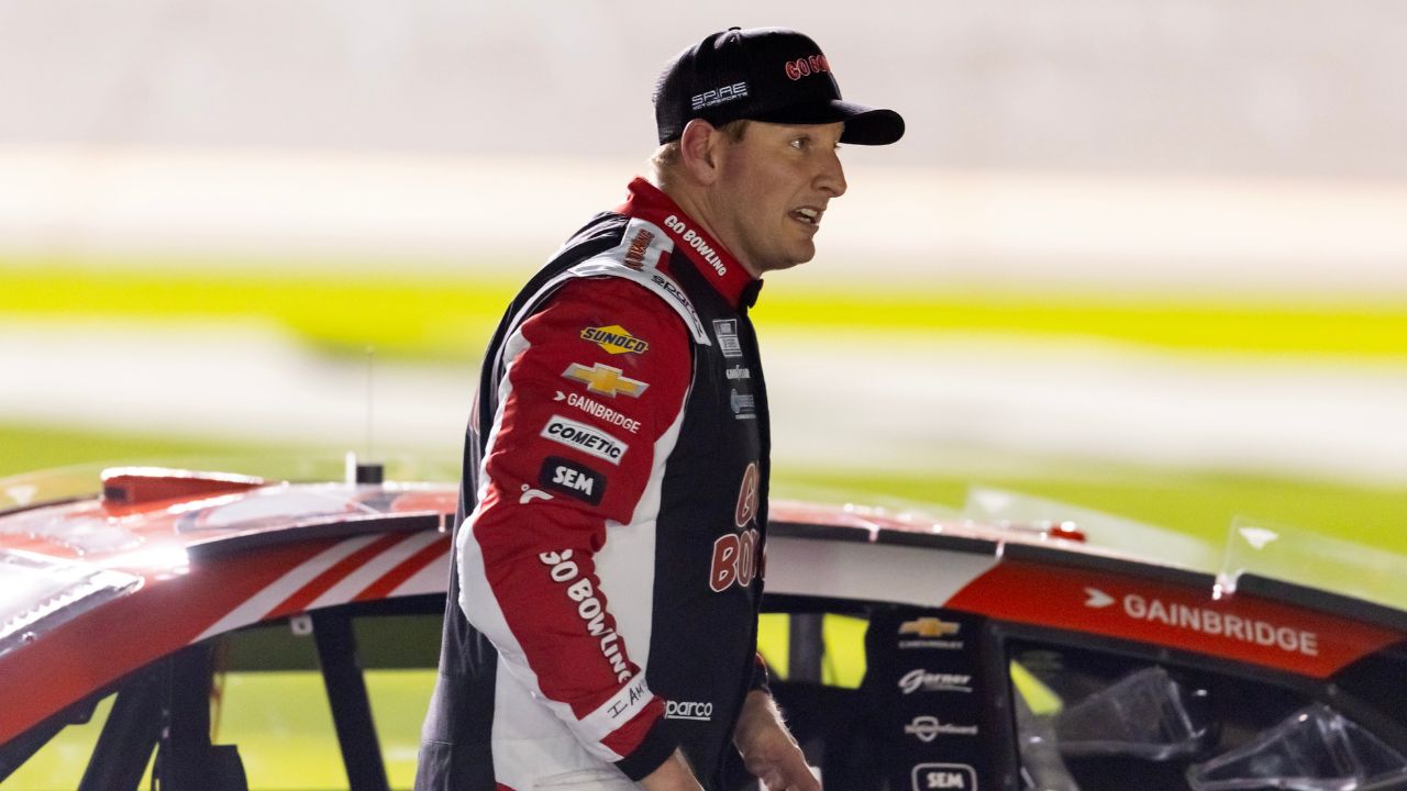 NASCAR Cup Series driver Michael McDowell (71) during qualifying for the Daytona 500 at Daytona International Speedway.