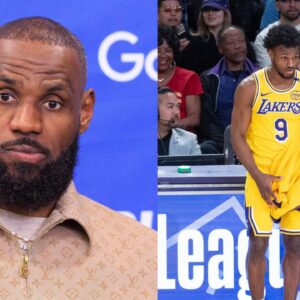 "Kneel Down, I Have Arrived": Skip Bayless Praises LeBron James and Savannah For Bronny's Behavior