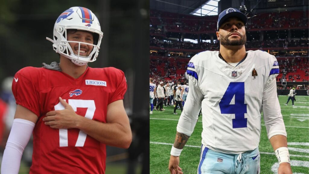 Josh Allen and Dak Prescott