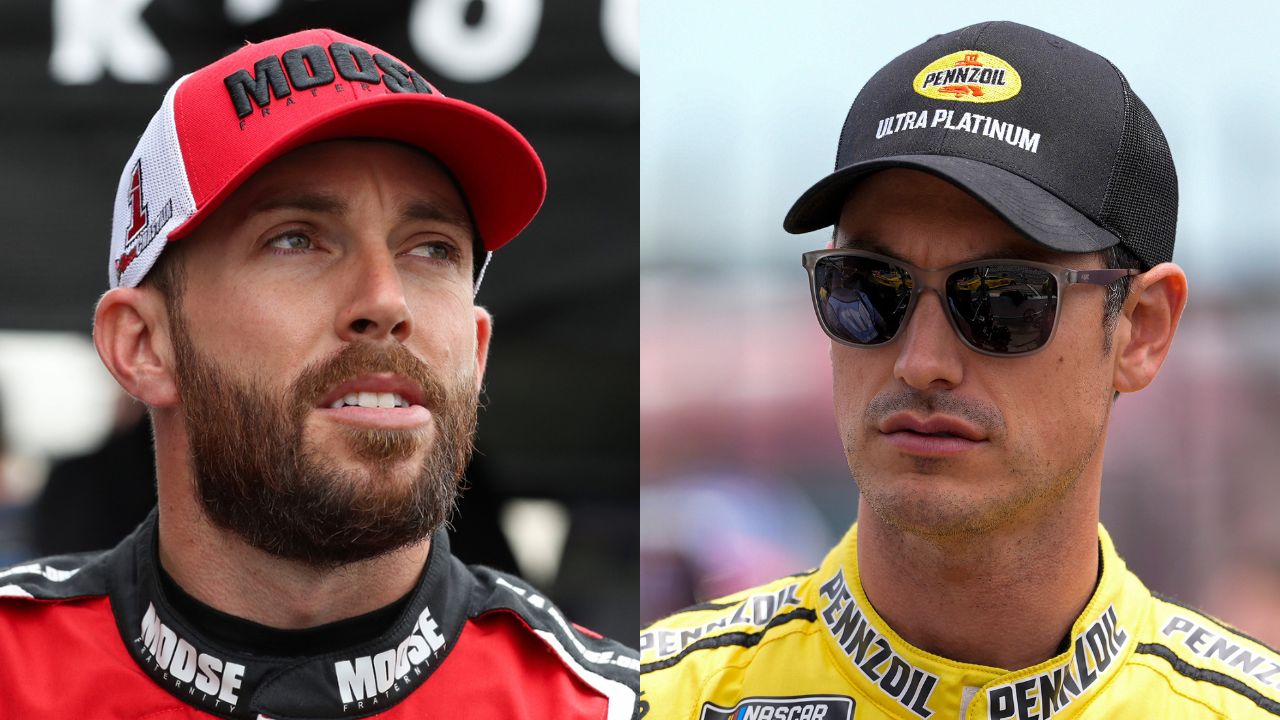 Ross Chastain and Joey Logano