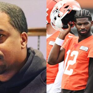 Aaron Lockett and Shedeur Sanders