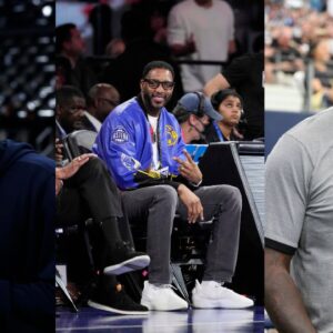 Paul Pierce (L), Tracy McGrady (C), Shaquille O'Neal (R)