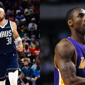 Klay Thompson (L), Kobe Bryant (R)