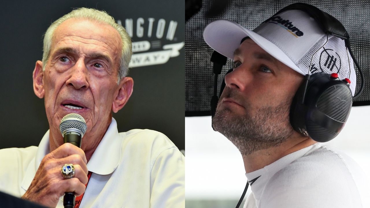 Ned Jarrett and Shane van Gisbergen