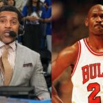 Jim Jackson (L) and Michael Jordan (R)