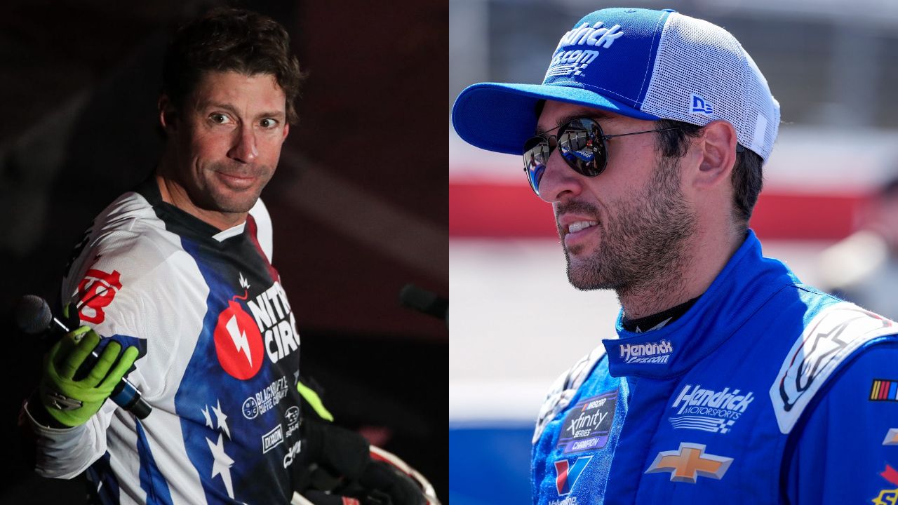 Travis Pastrana and Chase Elliott