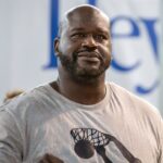 Shaquille O Neal In Poland. Shaquille O Neal attends the Hey, This is Shaq Basketball Tournament in Warsaw, Poland, on August 28, 2024.