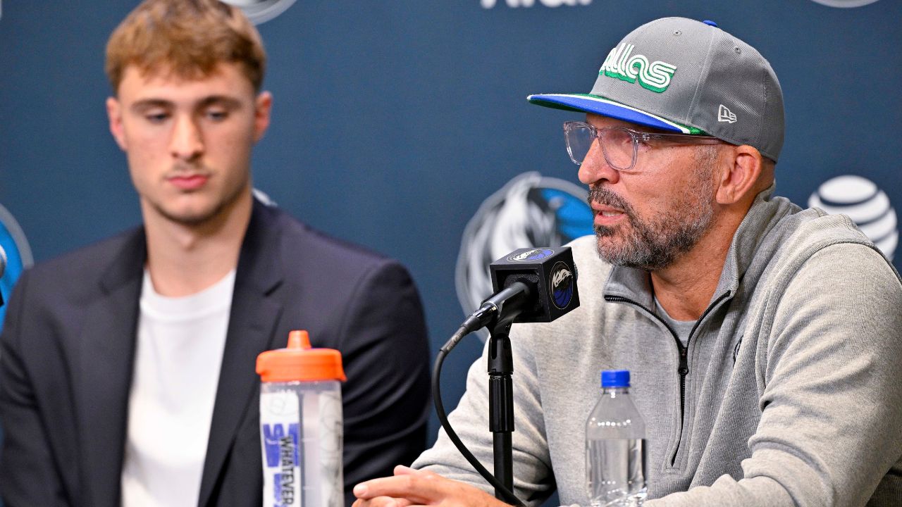 Cooper Flagg and Jason Kidd