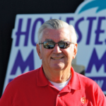 Nov. 16, 2008; Homestead, FL, USA; NASCAR Sprint Cup Series former champion Rex White during the Ford 400 at Homestead Miami Speedway. Mandatory Credit: Mark J. Rebilas-Imagn Images