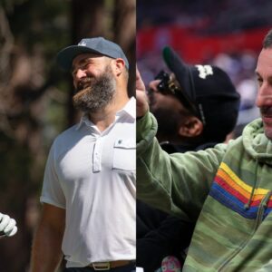 Travis and Jason Kelce, Adam Sandler